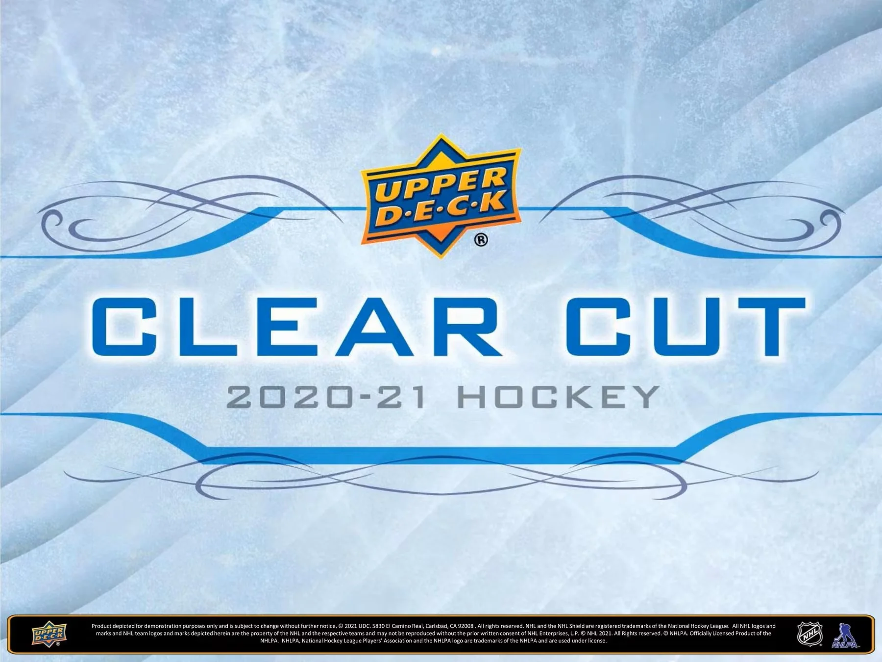 2020-21 Upper Deck Clear Cut Hockey Hobby Box - Image 2