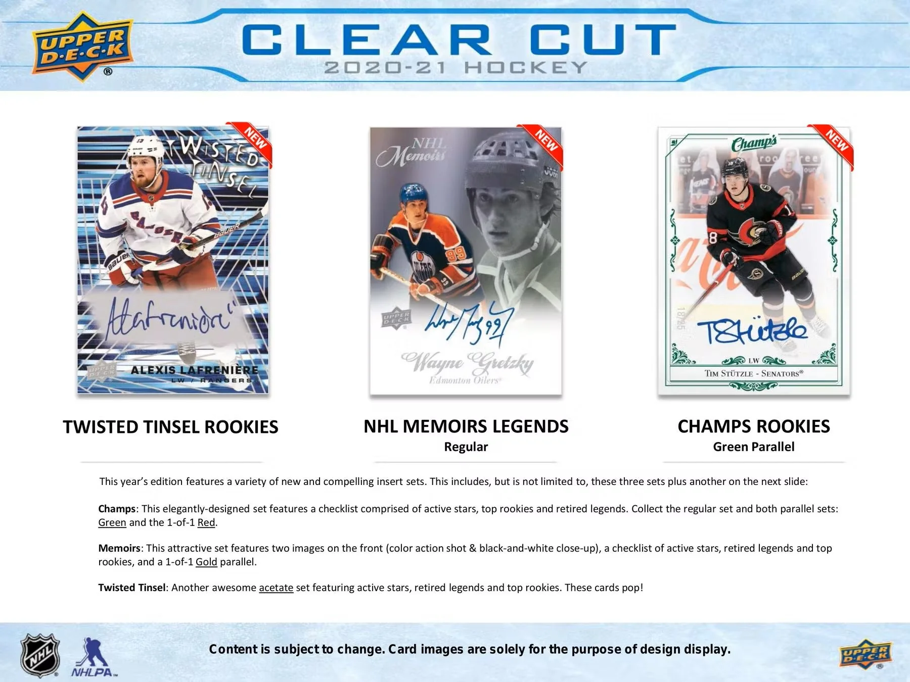 2020-21 Upper Deck Clear Cut Hockey Hobby Box - Image 4