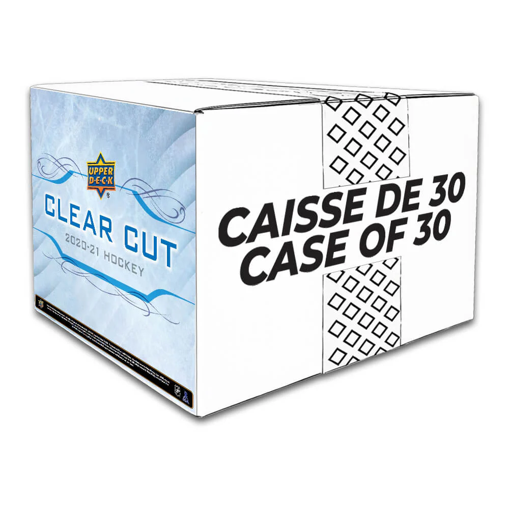 2020-21 Upper Deck Clear Cut Hockey Hobby Box - Image 7