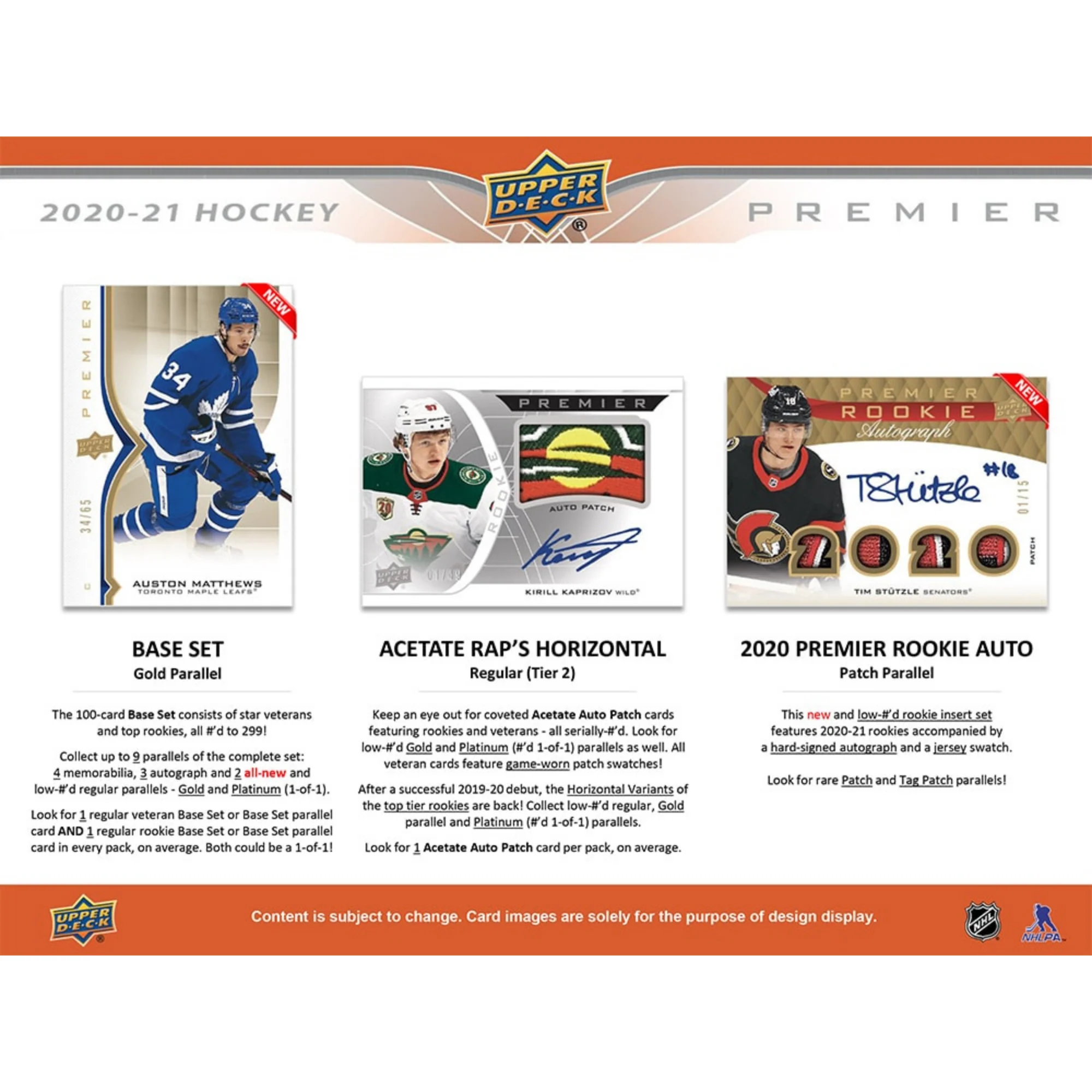 2020-21 Upper Deck Premier Hockey Hobby - Image 4