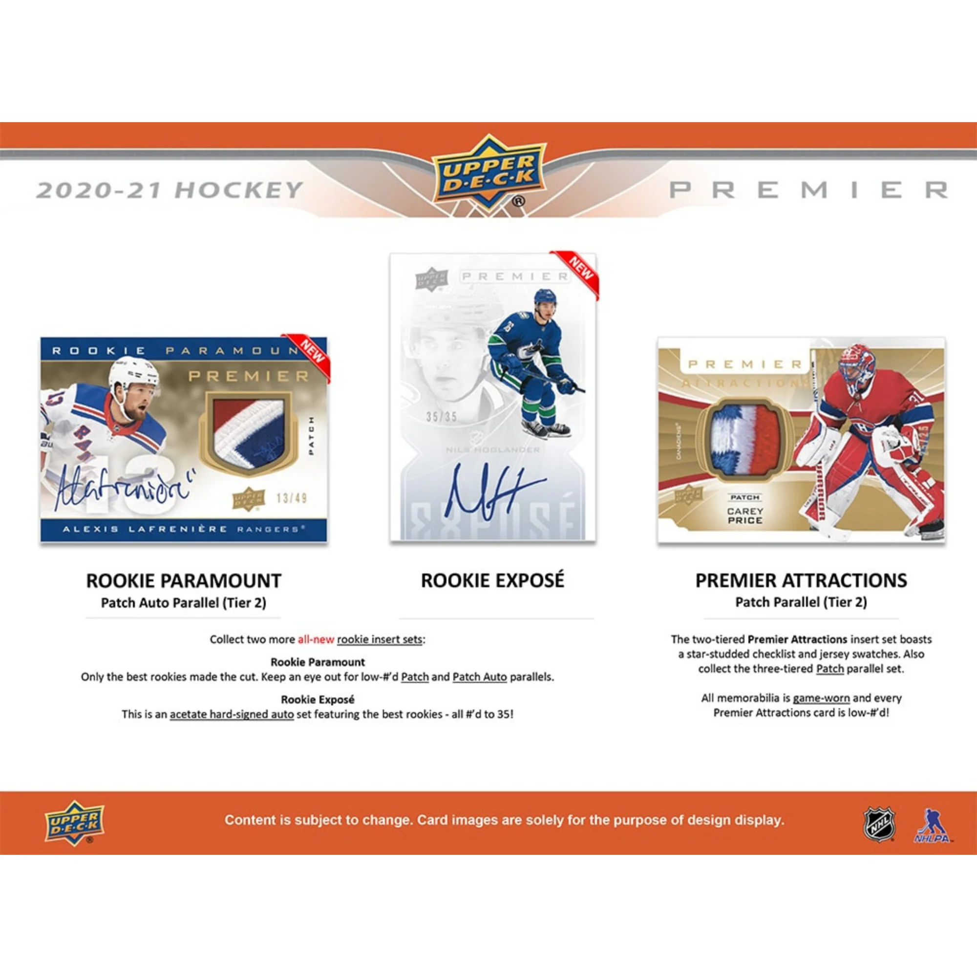 2020-21 Upper Deck Premier Hockey Hobby - Image 5