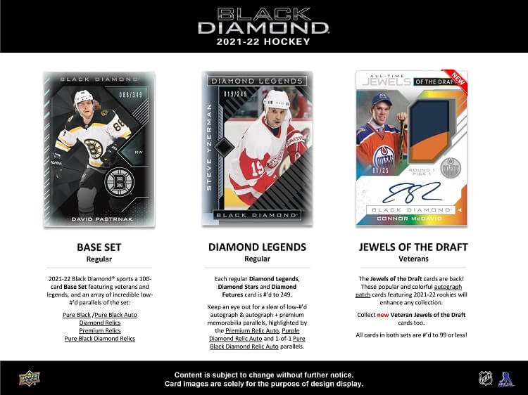 2021-22 Upper Deck Black Diamond Hockey Hobby Box - Image 4
