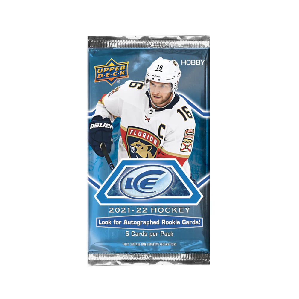 2021-22 Upper Deck Ice Hockey Hobby Box - Image 2