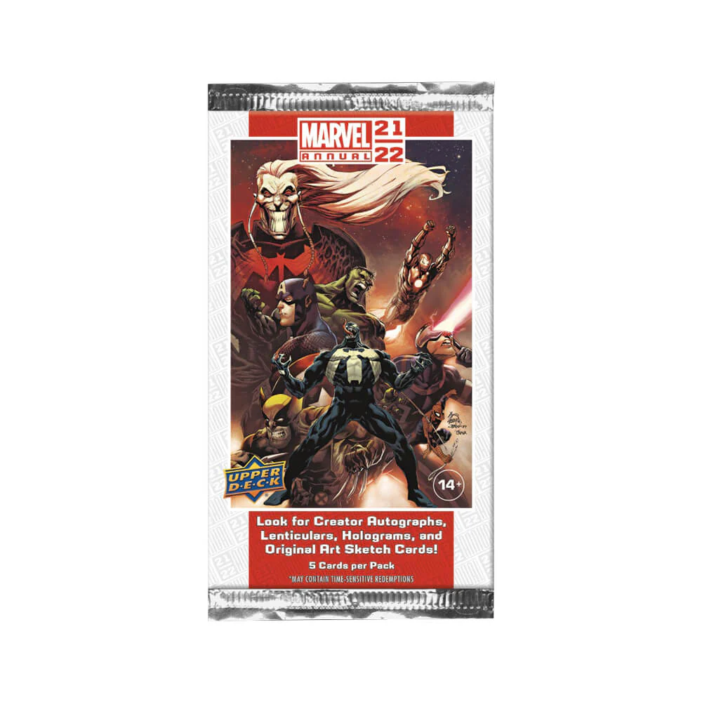 2021-22 Upper Deck Marvel Annual Hobby Box - Image 2