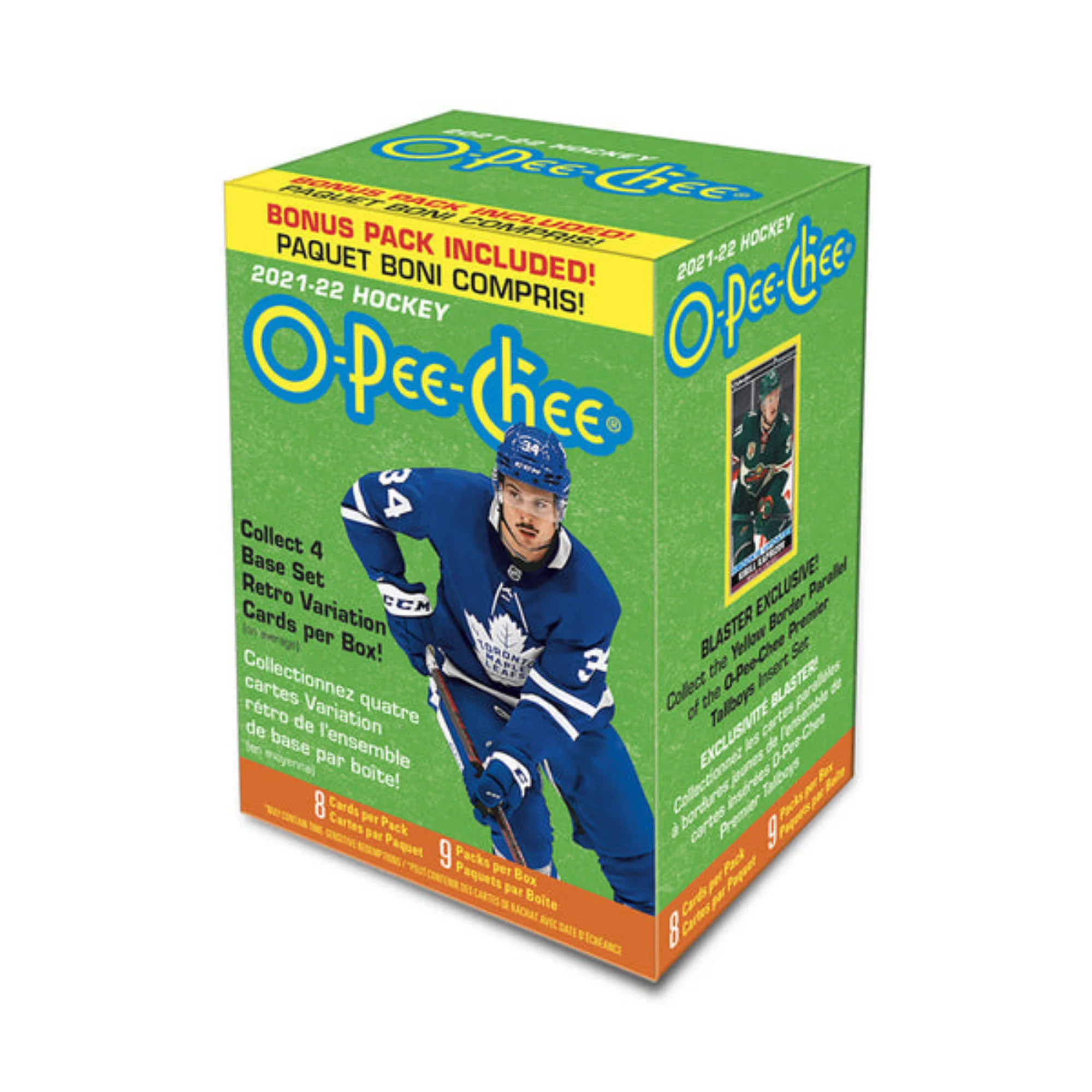 2021-22 Upper Deck O-Pee-Chee Blaster Retail