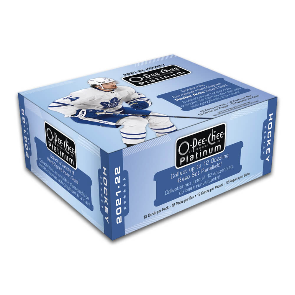 2021-22 Upper Deck O-Pee-Chee Platinum Hockey Hobby Box