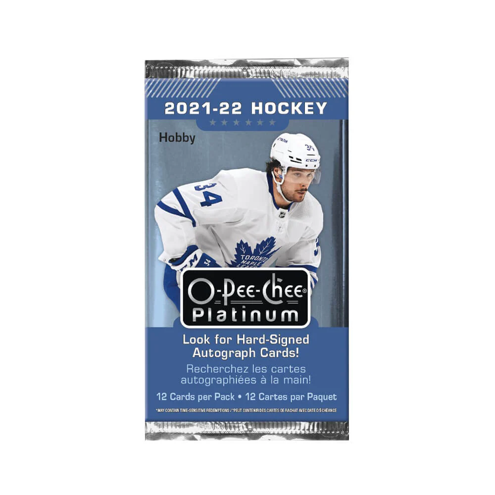 2021-22 Upper Deck O-Pee-Chee Platinum Hockey Hobby Box - Image 2