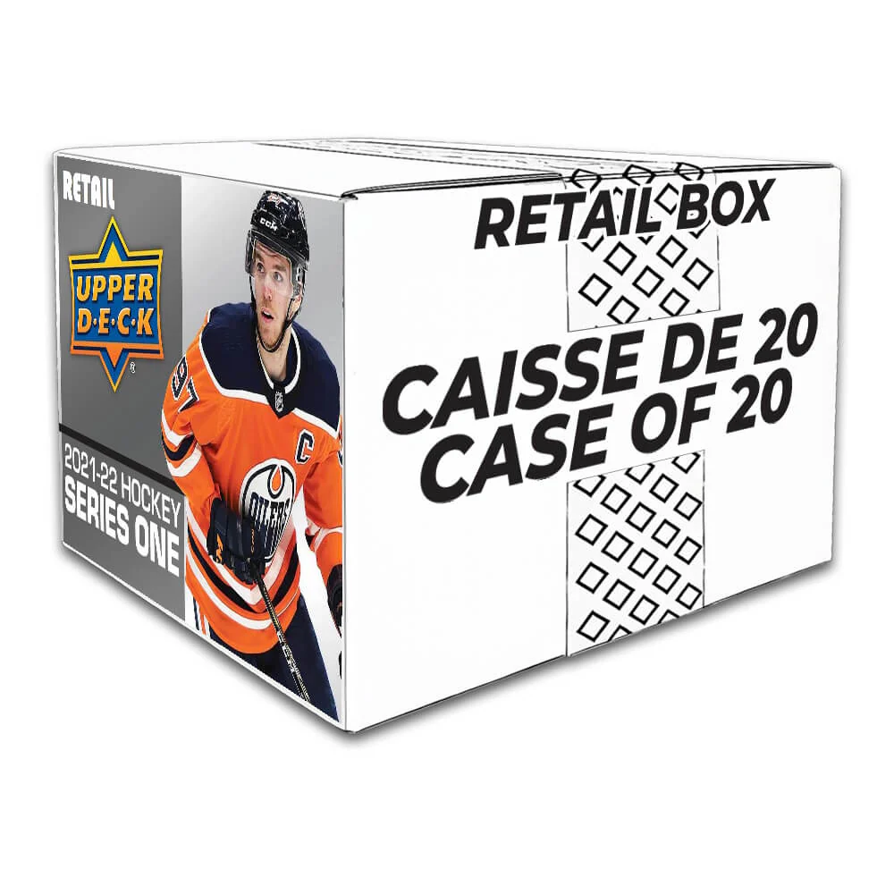 2021-22 Upper Deck Series 1 Hockey Retail Box - Image 2