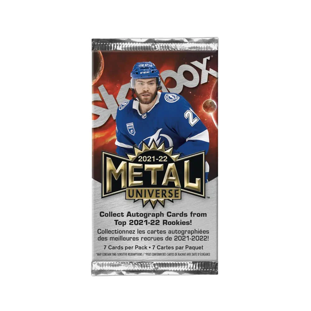 2021-22 Upper Deck Skybox Metal Universe Hockey Blaster Box - Image 2