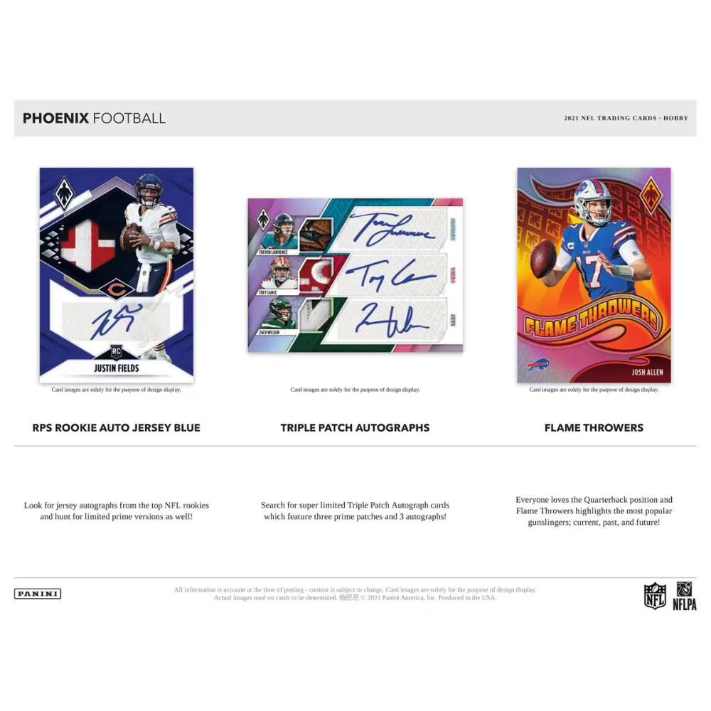 2021 Panini Phoenix Football Hobby Box - Image 5