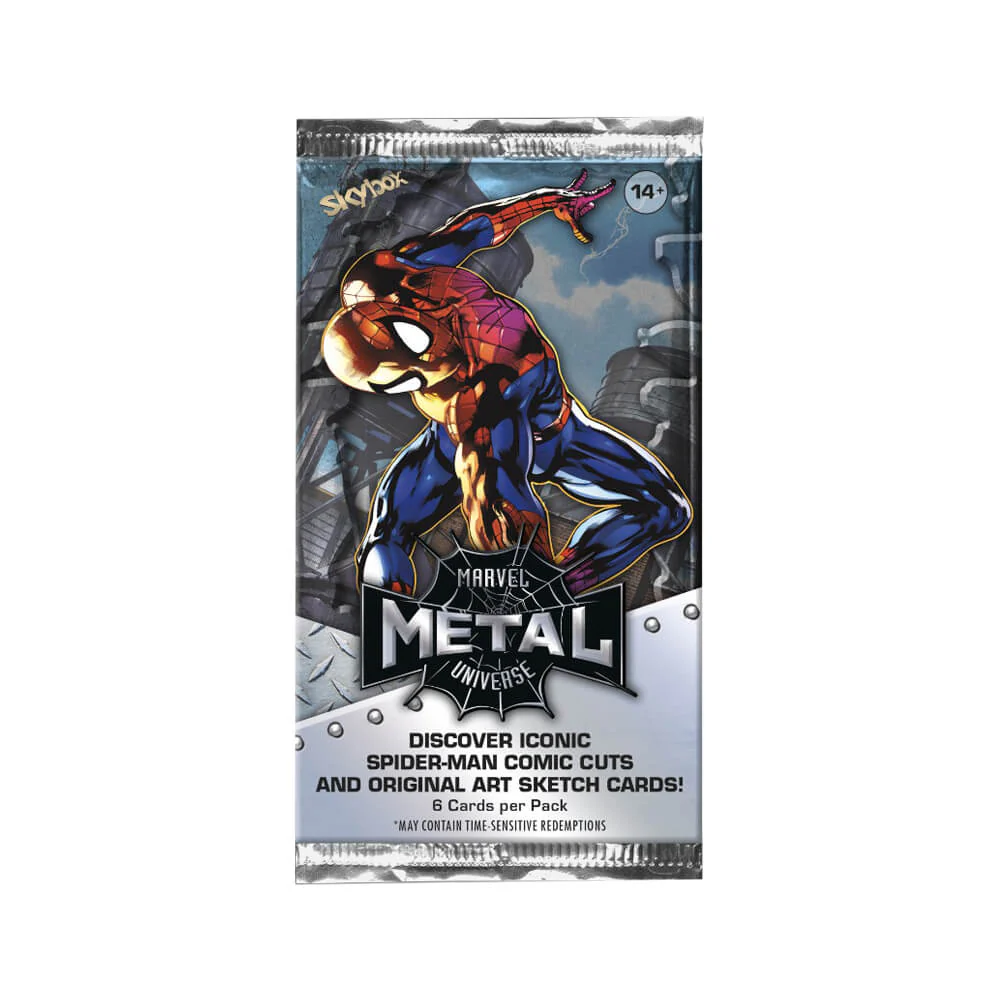 2021 Upper Deck Metal Universe Spiderman Hobby Box - Image 2