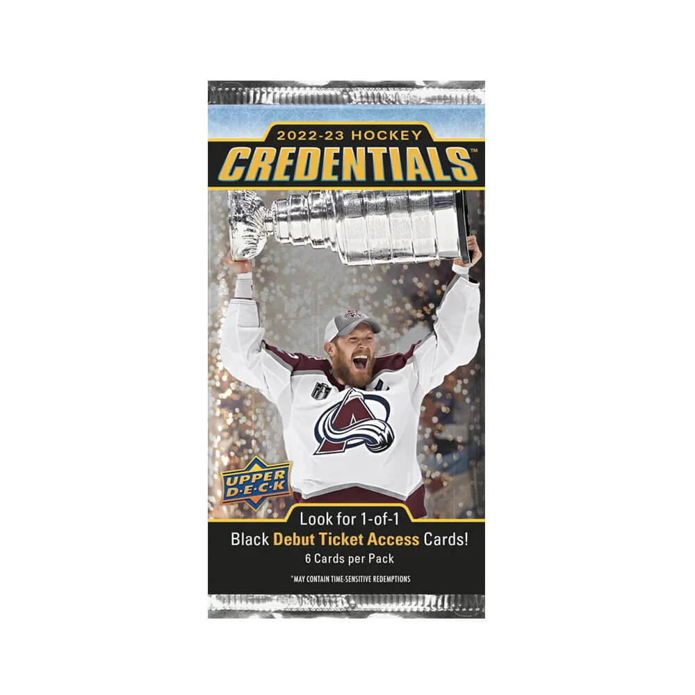 2022-23 Upper Deck Credentials Hobby Box - Image 2