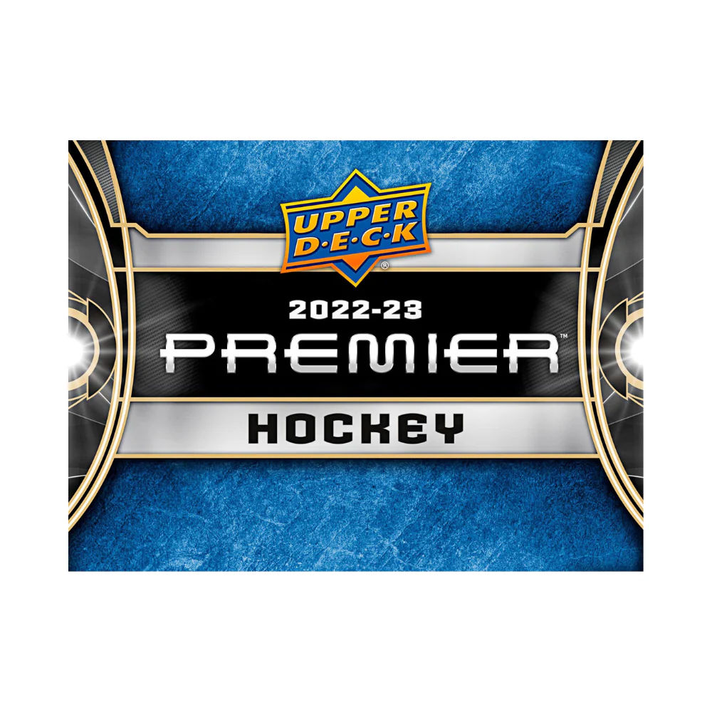 2022-23 Upper Deck Premier Hockey Hobby Box - Image 3
