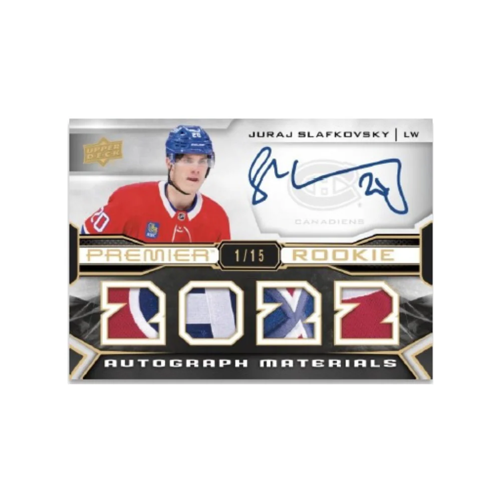 2022-23 Upper Deck Premier Hockey Hobby Box - Image 4