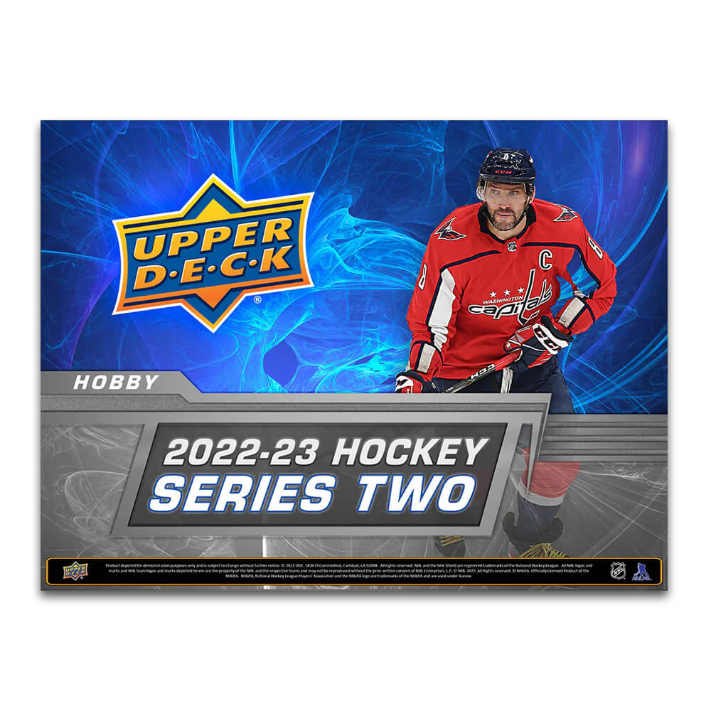2022-23 Upper Deck Series 2 Hockey Hobby Box - Image 3