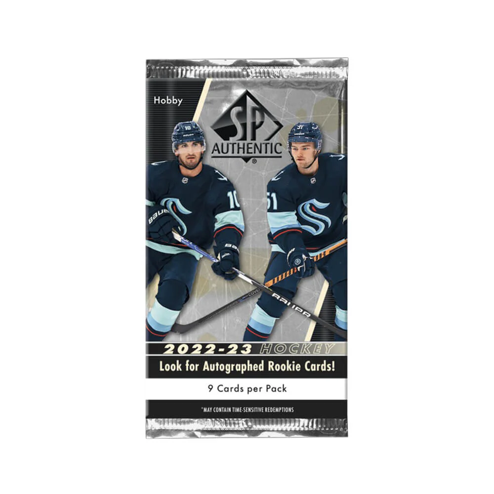 2022-23 Upper Deck SP Authentic Hockey Hobby Box - Image 2