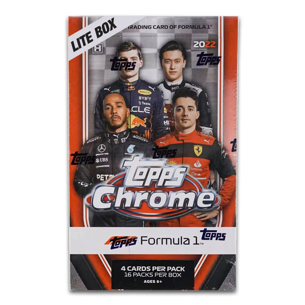 2022 Topps Chrome Formula 1 Racing Lite Box - Image 3