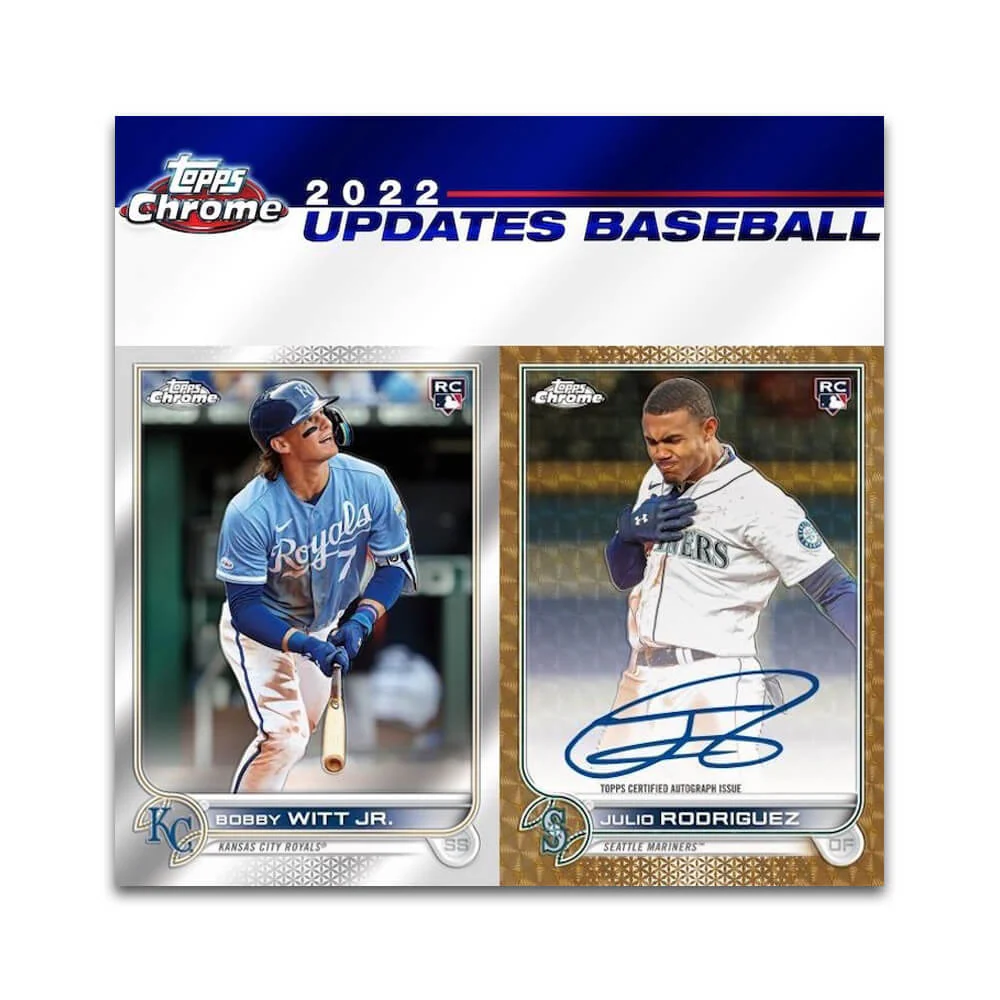 2022 Topps Chrome Updates Series Baseball Hobby Box - Image 3