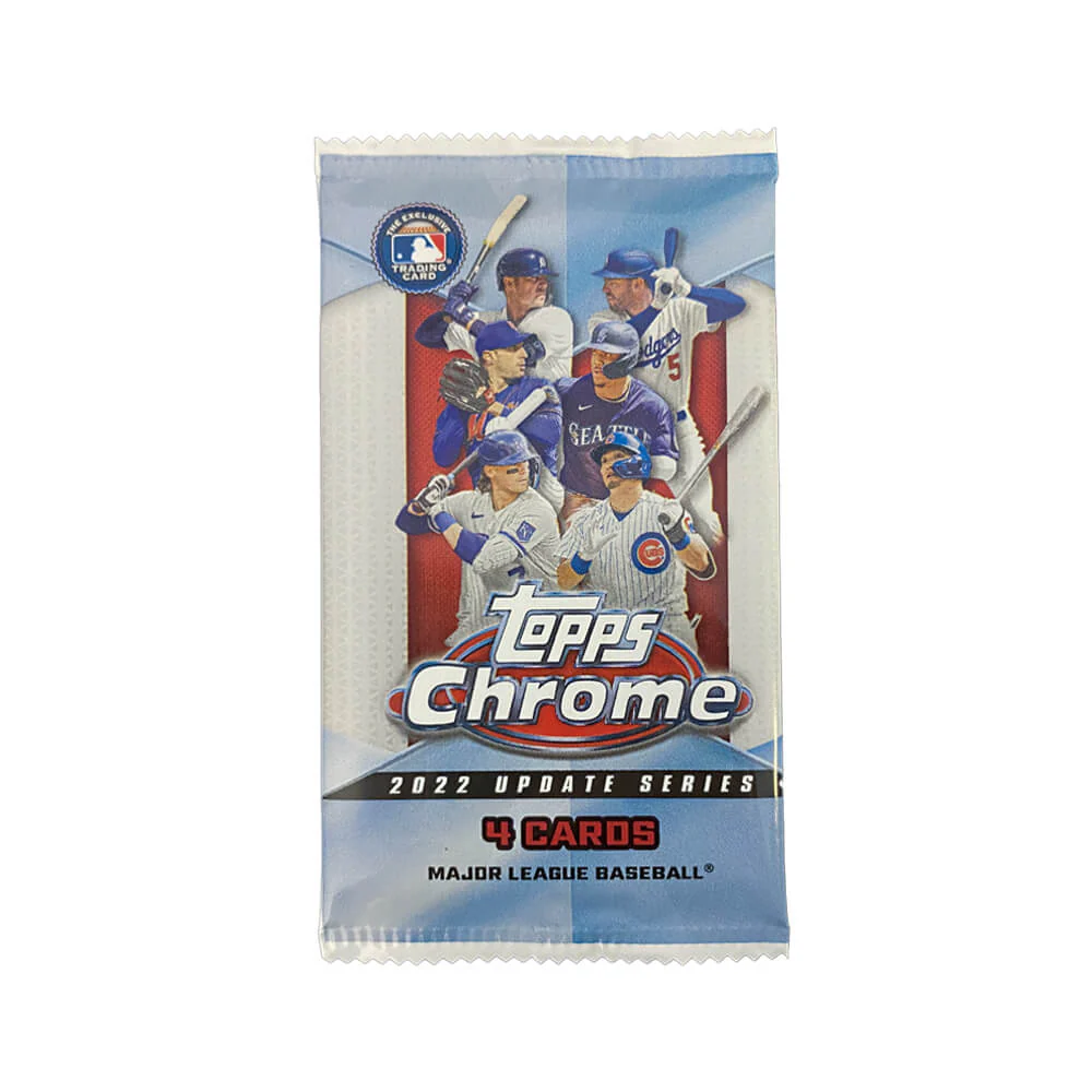 2022 Topps Chrome Updates Series Baseball Hobby Box - Image 4