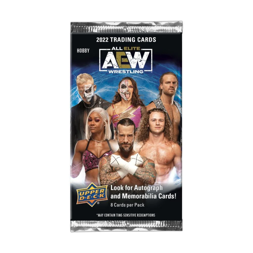 2022 Upper Deck AEW All Elite Wrestling Hobby Box - Image 2