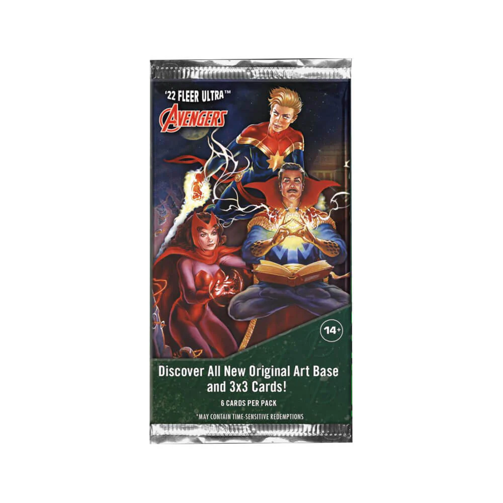 2022 Upper Deck Fleer Ultra Marvel Avengers Hobby Box - Image 2