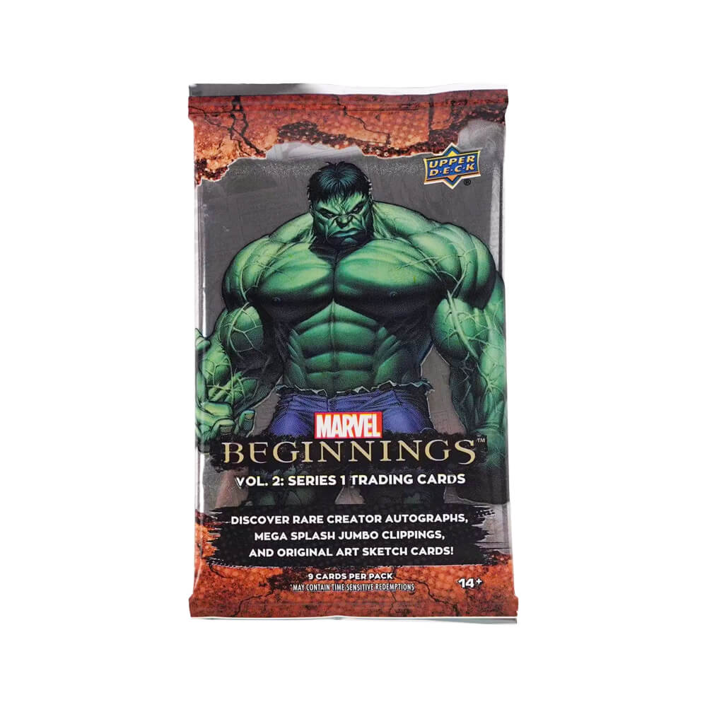 2022 Upper Deck Marvel Beginnings Vol 2 Series 1 Hobby Box - Image 2