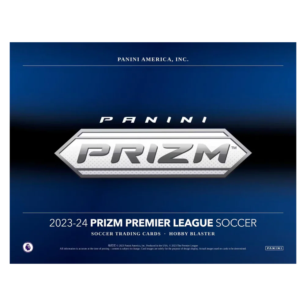 2023-24 Panini Prizm Premier League EPL Soccer 6-Pack Hobby Blaster (Blue Mosaic Prizms!) - Image 5