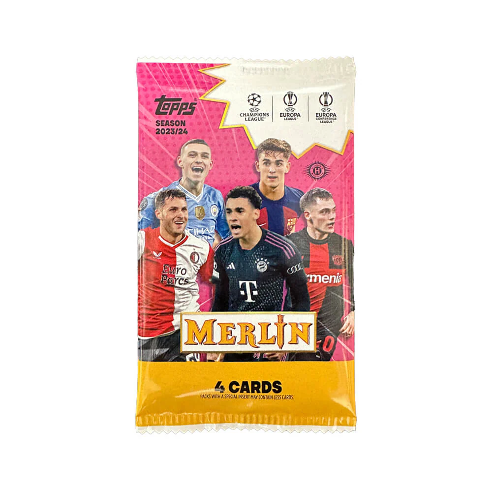 2023-24 Topps Merlin UEFA Club Competitions Hobby Box - Image 2