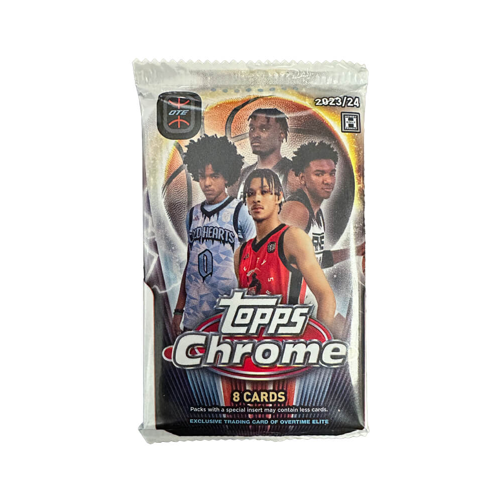 2023-24 Topps Overtime Elite Chrome Basketball Hobby Box - Image 2