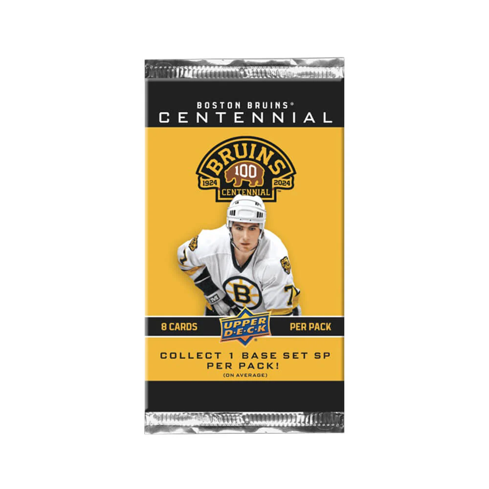 2023-24 Upper Deck Boston Bruins Centennial Hobby Box - Image 2