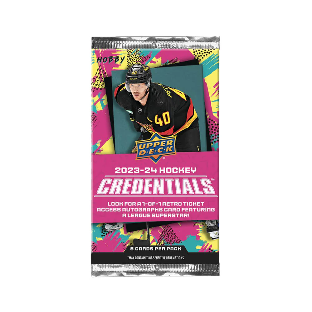 2023-24 Upper Deck Credentials Hobby Box - Image 2