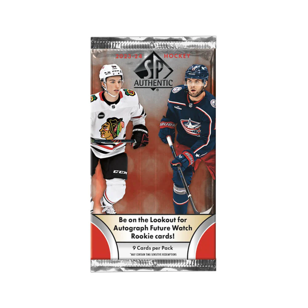 2023-24 Upper Deck SP Authentic Hockey Hobby Box - Image 2