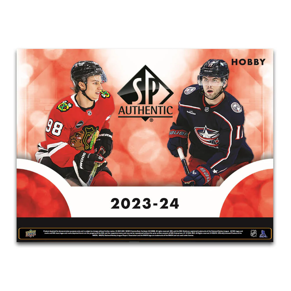 2023-24 Upper Deck SP Authentic Hockey Hobby Box - Image 5