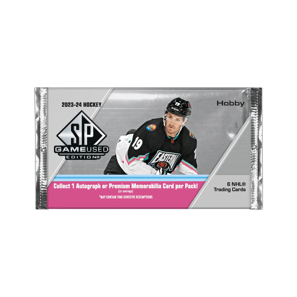 2023-24 Upper Deck SP Game Used Hobby Box - Image 2