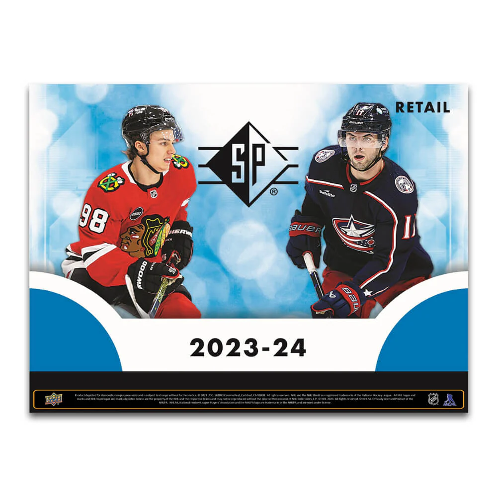 2023-24 Upper Deck SP Hockey Blaster Box - Image 11