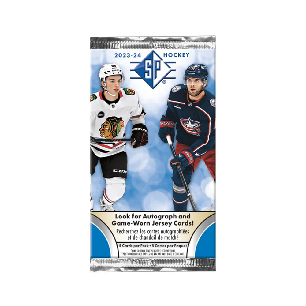 2023-24 Upper Deck SP Hockey Blaster Box - Image 2