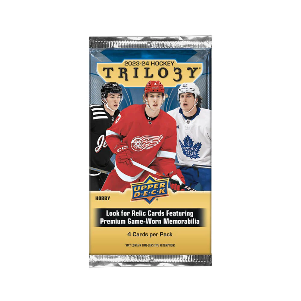 2023-24 Upper Deck Trilogy Hobby Box - Image 2