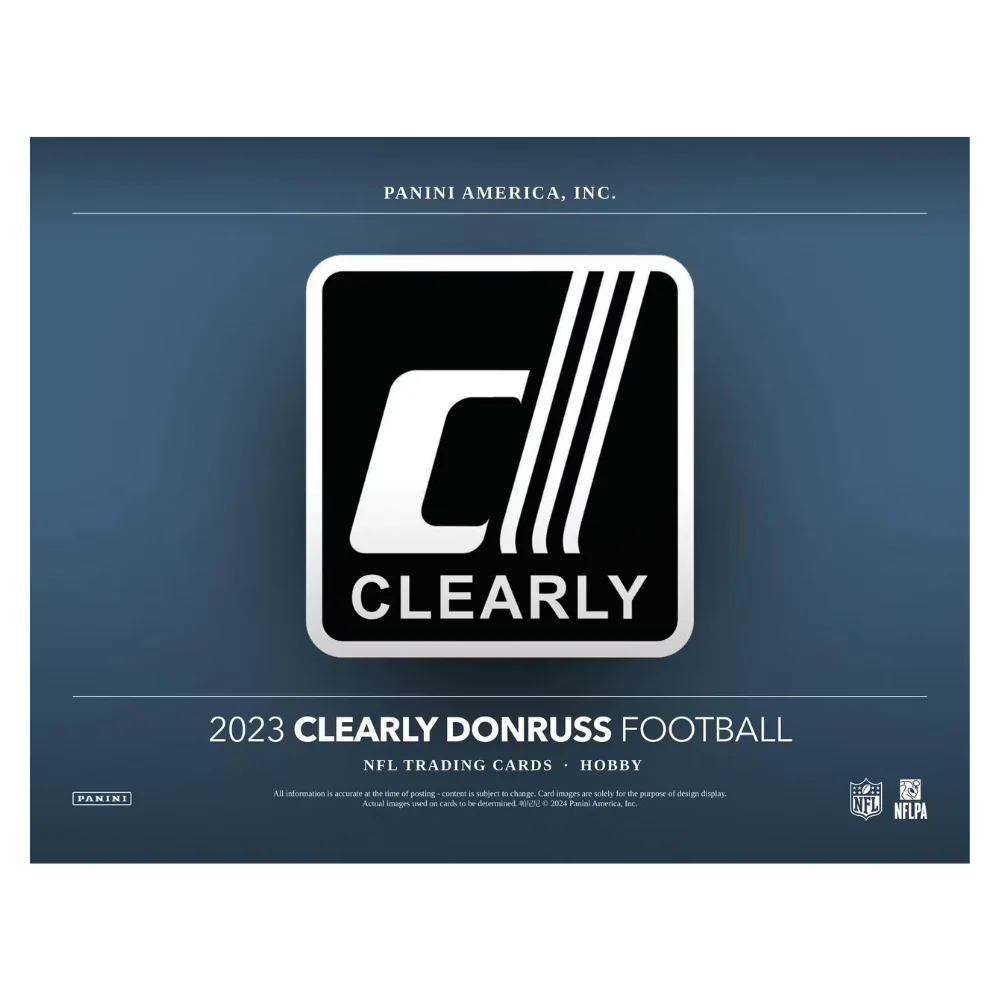 2023 Panini Donruss Clearly Football Hobby Box - Image 6