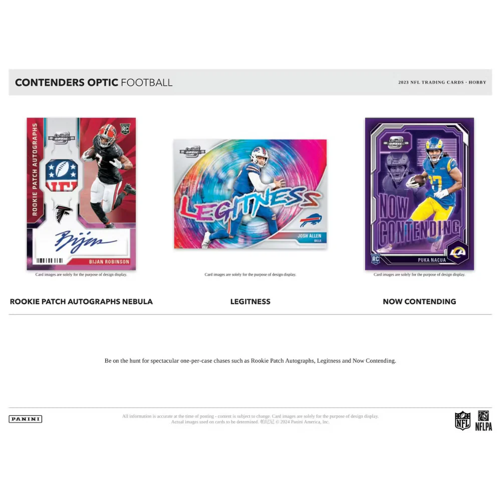 2023 Panini Contenders Optic Football Hobby Box - Image 4
