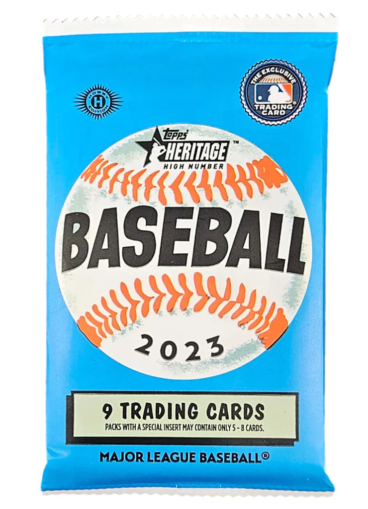 2023 Topps Heritage High Number Baseball Hobby Box - Image 3