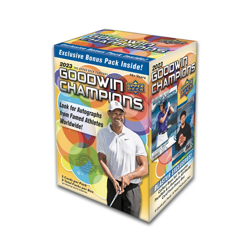 2023 Upper Deck Goodwin Champions Blaster Box