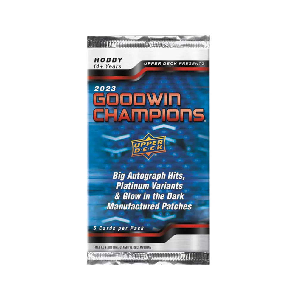 2023 Upper Deck Goodwin Champions Hobby Box - Image 2