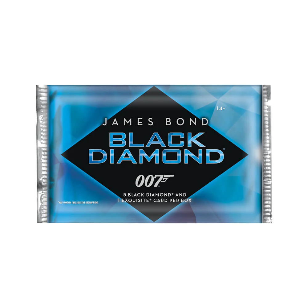 Upper Deck James Bond Black Diamond 007 Hobby Box - Image 2
