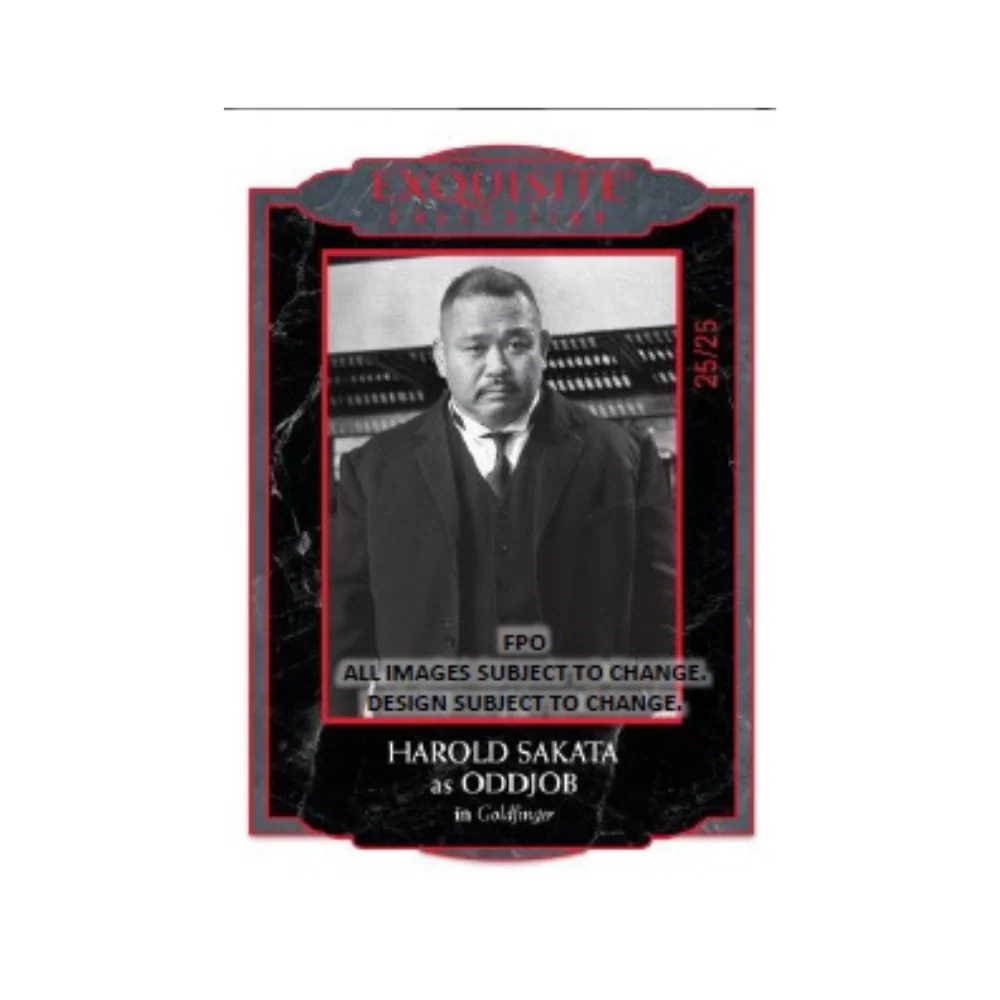 Upper Deck James Bond Black Diamond 007 Hobby Box - Image 7