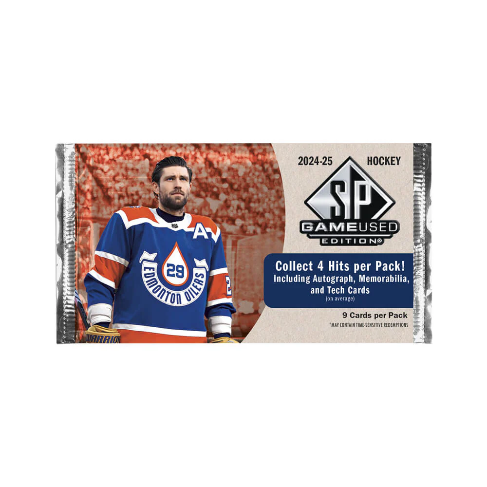 2024-25 Upper Deck SP Game Used Hobby Box - Image 2