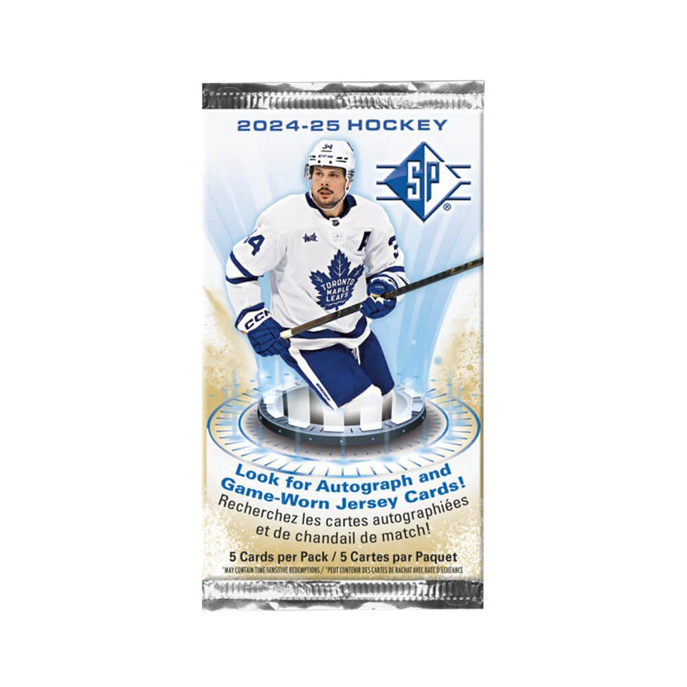 2024-25 Upper Deck SP Hockey Blaster Box - Image 2