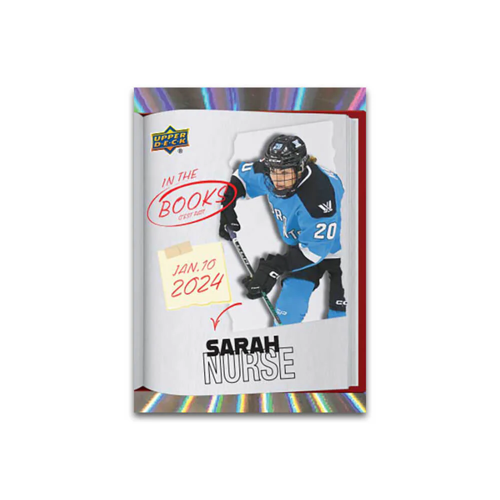 2024-25 Upper Deck Tim Hortons Rétrospective des recrues In the Books
