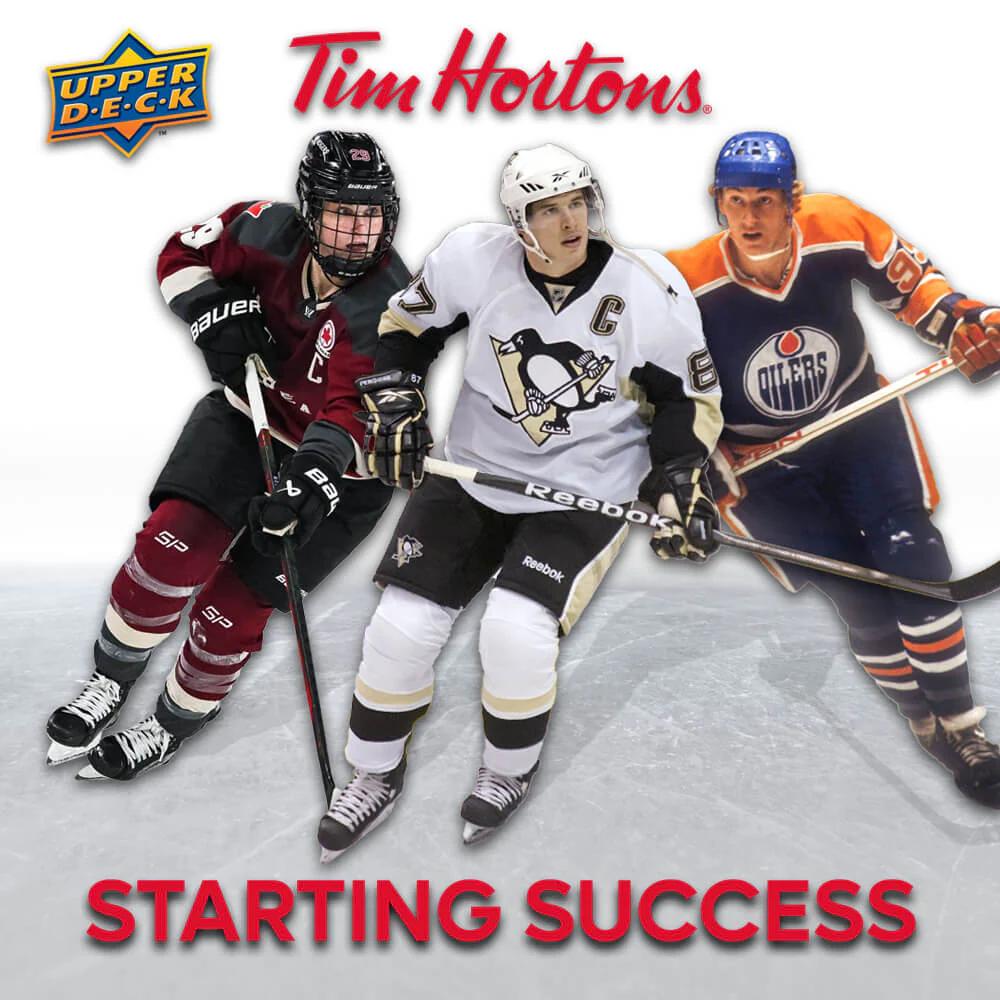 2024-25 Upper Deck Tim Hortons Rétrospective des recrues Starting Success - Image 2