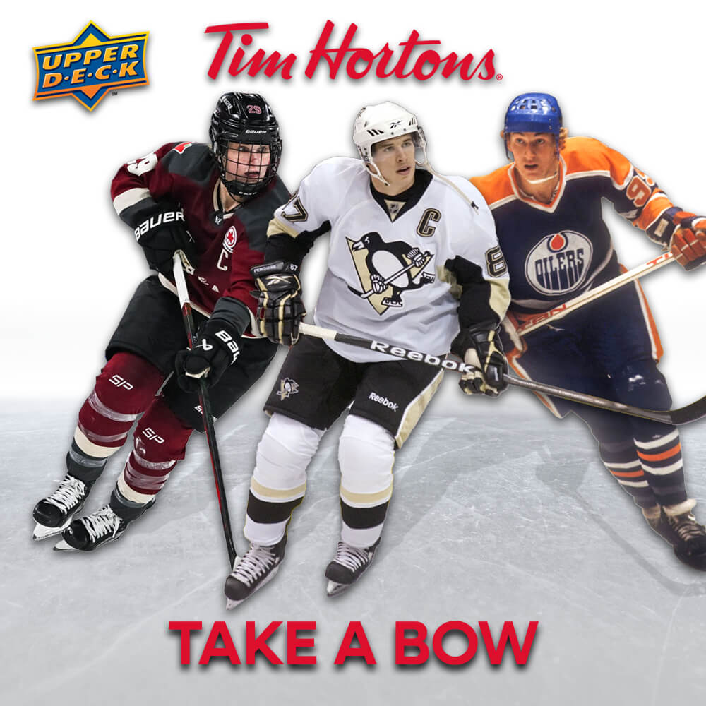2024-25 Upper Deck Tim Hortons Rétrospective des recrues Take a Bow - Image 2