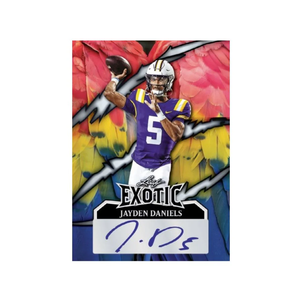 2024 Leaf Eclectic Football Hobby Box - Image 2